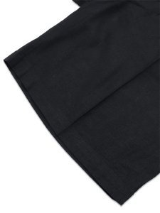 画像6: 【送料無料】SCHOTT LINEN SHORTS BLACK (6)