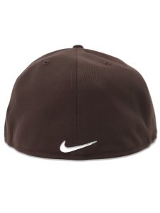画像5: NIKE DRI-FIT TRUE STRUCTURED ROUND BILL FITTED CAP SD DARK CINDER (5)