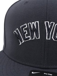 画像6: NIKE DRI-FIT TRUE STRUCTURED ROUND BILL FITTED CAP NYY PITCH BLUE (6)