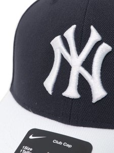 画像6: NIKE DRI-FIT CLUB STRUCTURED CAP YANKEES PITCH BLUE/WHITE (6)