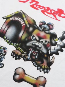 画像3: MARKET IN THE DOG HOUSE TEE WHITE (3)