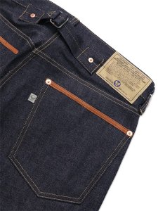 画像5: 【送料無料】AVIREX HERITAGE DENIM TYPE-1 PANTS LEATHER BROWN (5)
