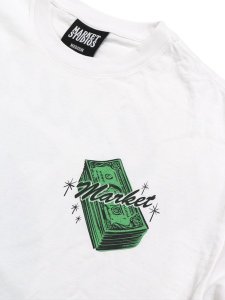 画像3: MARKET CALL MY PLUG TEE WHITE (3)