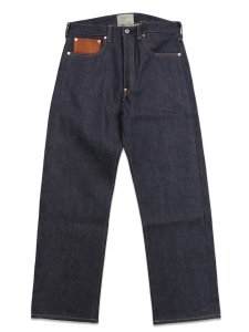 画像1: 【送料無料】AVIREX HERITAGE DENIM TYPE-1 PANTS LEATHER BROWN (1)