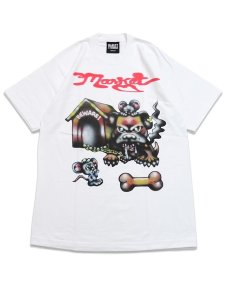 画像1: MARKET IN THE DOG HOUSE TEE WHITE (1)