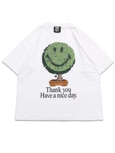 画像1: MARKET SMILEY BONSAI TREE TEE WHITE (1)
