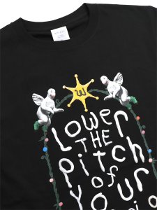 画像3: WHIMSY SOCKS ANGEL TEE BLACK (3)