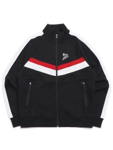 画像1: 【送料無料】POLO RALPH LAUREN WING FOOT DOUBLE-KNIT TRACK JACKET POLO BLACK (1)