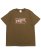 画像1: WHIMSY SOCKS BRAINS TEE BROWN (1)