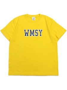 画像1: WHIMSY SOCKS COLLEGE TEE YELLOW (1)