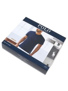 画像2: POLO RALPH LAUREN SLIM FIT 3PCS CREW S/S TEE WHITE/POLO BLACK/ANDOVER HEATHER (2)