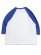 画像2: NIKE CLUB 3/4 RAGLAN TOP-GAME ROYAL/WHITE (2)