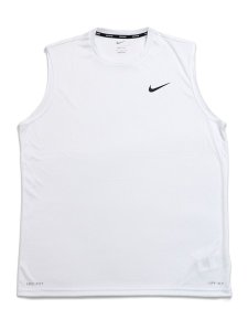 画像1: NIKE SOLID N/S HYDRO GUARD WHITE (1)