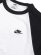 画像3: NIKE CLUB 3/4 RAGLAN TOP-BLACK/WHITE (3)