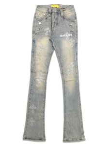 画像1: 【送料無料】GUAPI FADED CROSS DENIM V2 (1)