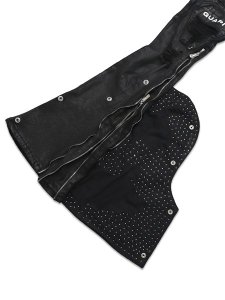 画像8: 【送料無料】GUAPI BLACK COFFIN ARC WAXED DENIM (8)