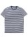 画像1: 【送料無料】POLO RALPH LAUREN CUSTOM SLIM STRIPED TEE NEWPORT NAVY/WHITE (1)