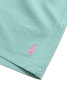 画像6: 【送料無料】POLO RALPH LAUREN 5.75 INCH TRAVELER CLASSIC SWIM TRUNK CELADON (6)