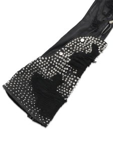 画像7: 【送料無料】GUAPI BLACK COFFIN ARC WAXED DENIM (7)