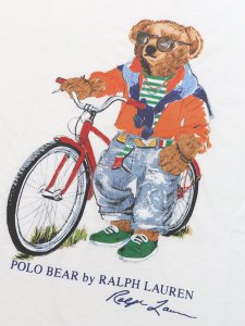 画像3: 【送料無料】POLO RALPH LAUREN SUMMER BICYCLE BEAR TEE (3)