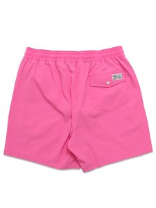 画像2: 【送料無料】POLO RALPH LAUREN 5.75-INCH TRAVELER CLASSIC SWIM TRUNK BAJA PINK (2)