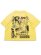 画像1: 【送料無料】STOLEN ARTS SAINTS & SINNERS YELLOW RHINESTONE TEE (1)
