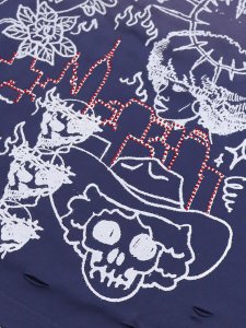 画像5: 【送料無料】STOLEN ARTS ETERNAL VICE RHINESTONE TEE (5)