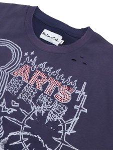 画像3: 【送料無料】STOLEN ARTS ETERNAL VICE RHINESTONE TEE (3)