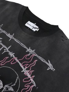 画像3: 【送料無料】STOLEN ARTS CROWN OF ASHES RHINESTONE TEE (3)