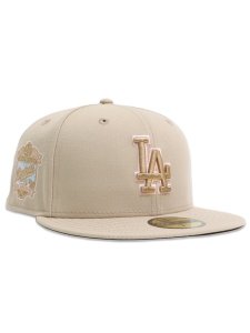 画像1: NEW ERA 59FIFTY SPRING BREEZE DODGERS NEW BEIGE (1)