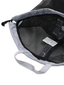 画像4: NIKE MESH SHOULDER POOL BAG BLACK (4)