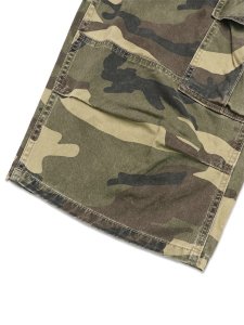 画像9: 【送料無料】INTERBREED CROPPED CAMOUFLAGE SHORTS WOODLAND CAMO (9)
