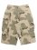画像2: 【送料無料】INTERBREED CROPPED CAMOUFLAGE SHORTS DESERT CAMO (2)