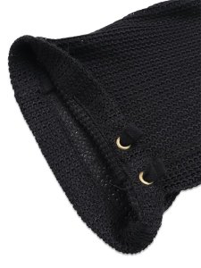 画像6: 【送料無料】WHIMSY SOCKS KNIT BEACH PANT BLACK (6)