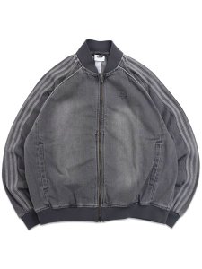 画像1: 【送料無料】ADIDAS LOOSE SST DENIM BLACK WASH JACKET-LT DENIM (1)