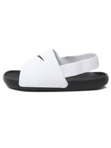 画像2: 【KIDS】NIKE KAWA SLIDE TD WHITE/BLACK/BLACK (2)