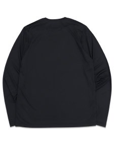 画像2: NIKE DF TEE STD L/S FLEX-BLACK/MATTE SILVER (2)