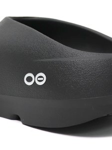 画像7: 【送料無料】OOFOS OORIGINAL+ BLACK (7)