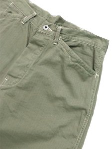 画像3: 【送料無料】POST OʼALLS SWEETBEAR SHORT MINI HBT SAGE (3)
