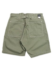 画像2: 【送料無料】POST OʼALLS SWEETBEAR SHORT MINI HBT SAGE (2)