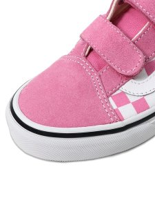 画像7: 【KIDS】VANS KIDS OLD SKOOL V COLOR THEORY CHECKERBOARD PINK FIZZ (7)