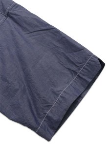 画像6: 【送料無料】POST OʼALLS FEVER 2 S/S HIGH COUNT BROADCLOTH BLUE (6)