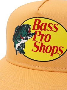 画像6: BASS PRO SHOPS MESH TRUCKER CAP-PASTEL ORANGE (6)