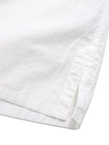 画像4: 【送料無料】POST OʼALLS FEVER 2 S/S HIGH COUNT BROADCLOTH WHITE (4)