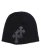 画像1: ADVANCE CROSS BEANIE BLACK/BLACK (1)
