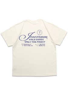画像2: 【送料無料】ICECREAM ONLY THE FINEST TEE ANTIQUE WHITE (2)
