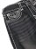 画像3: 【送料無料】TRUE RELIGION ROCCO SUPER T FLAP SKINNY 32" SMOG OVERDYE BLACK WASH (3)