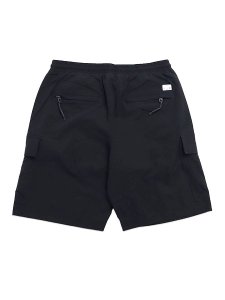 画像2: PRO CLUB COMFORT STRETCH NYLON CARGO SHORT 9.5" BLACK (2)