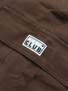 画像5: 【送料無料】PRO CLUB HW STRETCH TWILL CARGO LOUNGE PANT CHOCO BROWN (5)