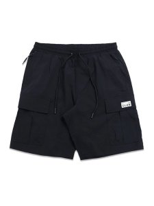 画像1: PRO CLUB COMFORT STRETCH NYLON CARGO SHORT 9.5" BLACK (1)